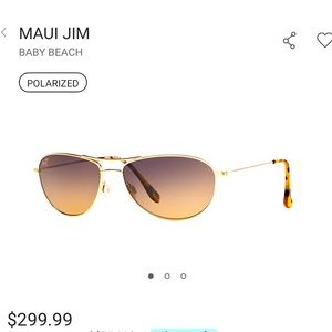 Maui Jim Baby Beach MJ 245-16 B Aviator